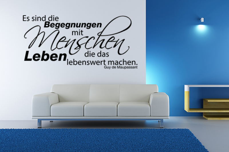 Es sind die Begegnungen mit Menschen