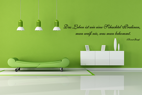 Das Leben ist wie eine Schachtel Pralinen, man wei� nie, was man bekommt.